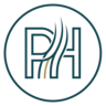 Pro Hood Cleaning logo, the letters P and H interlocked with three rising airflow strokes inside a circle